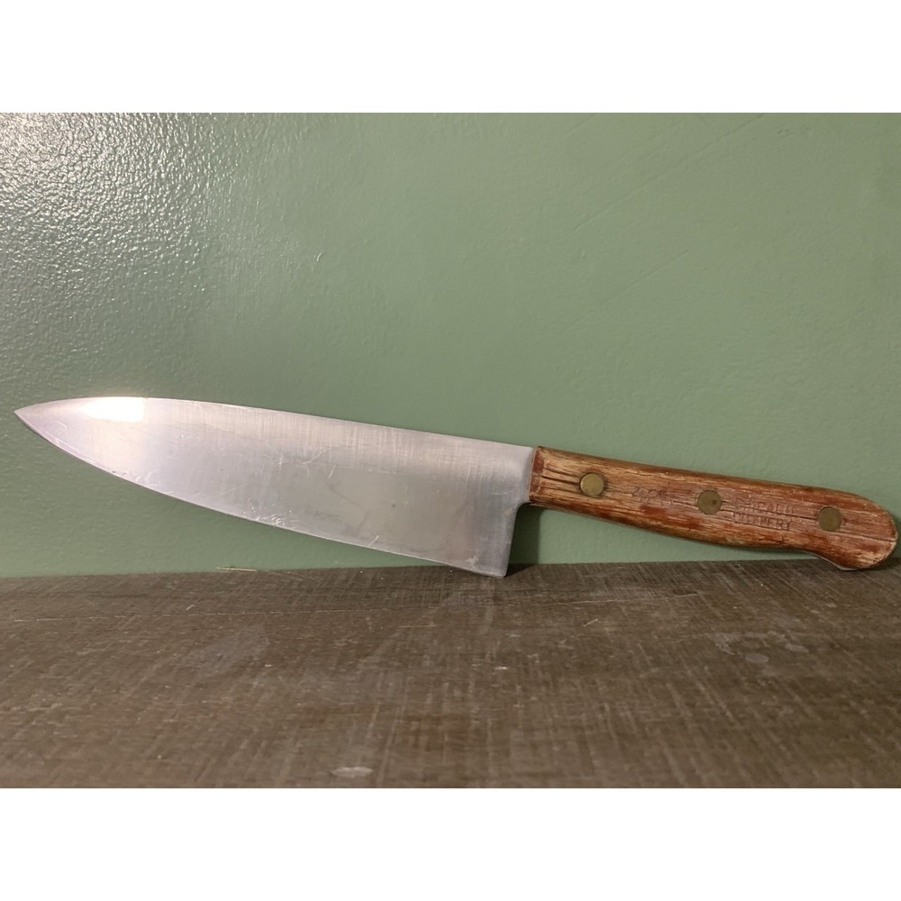 Chicago Cutlery 42S 8" Blade Chef's Knife Vintage